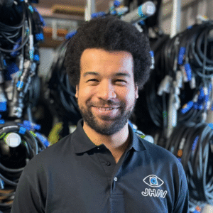 Close Up photo of Nathan, Event Technician